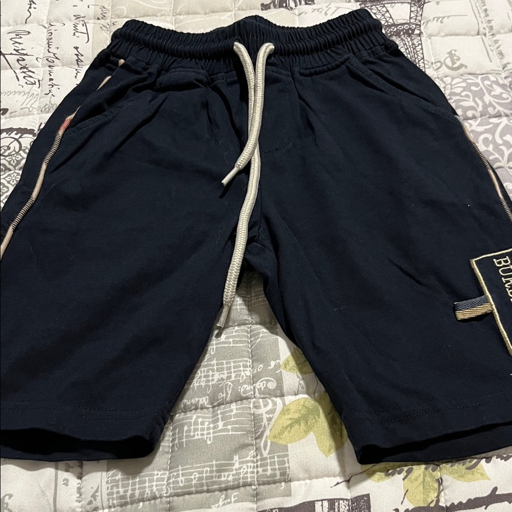Burberry Black Athletic Men's Shorts